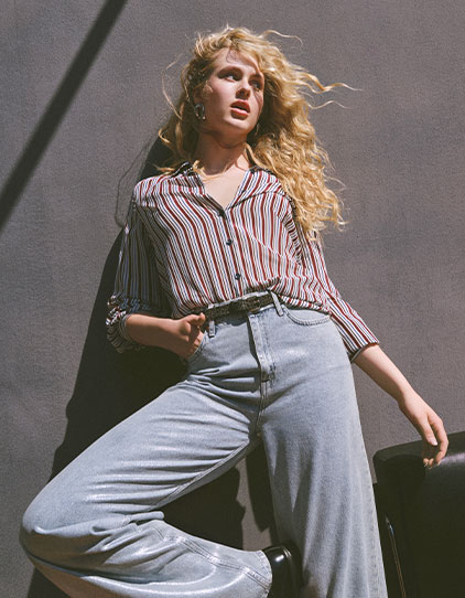 IBlues FW25 Denim Isobel Kinnear Iblues